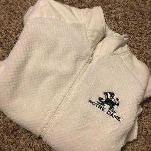 notre dame fleece